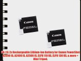 NB-11L 2x Rechargeable Lithium-Ion Battery for Canon PowerShot A2300 IS A2400 IS A2500 IS ELPH