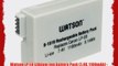 Watson LP-E8 Lithium-Ion Battery Pack (7.4V 1100mAh) -Replacement for Canon LP-E8 Battery Canon