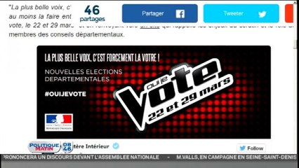 Chroniques : Premier tour des départementales : ce qu'il fallait voir sur le net