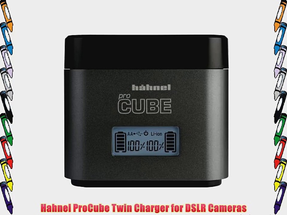 Hahnel ProCube Twin Charger for DSLR Cameras
