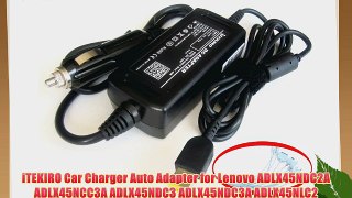 iTEKIRO 65W Car Charger Auto Adapter for Lenovo ADLX45NDC2A ADLX45NCC3A ADLX45NDC3 ADLX45NDC3A