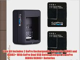 GoPro 2 Genuine original Rechargeable Battery Pack and GoPro Dual Battery Charger for GoPro