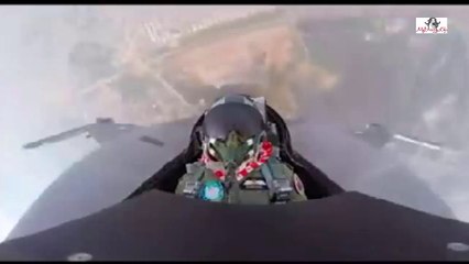 A high definition of flypast taken by a cockpit mounted GoPro