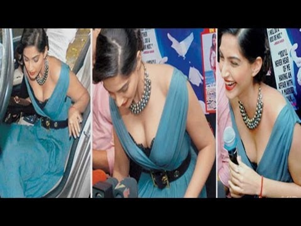 Oops! Sonam accidentally reveals a bit too much
