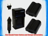 Wasabi Power Battery and Charger Kit for Panasonic CGR-S006 CGA-S006 DMW-BMA7 Lumix DMC-FZ18
