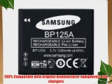 Samsung Camera Battery Q10 T10 M20 - Samsung IA-BP125A/EPP