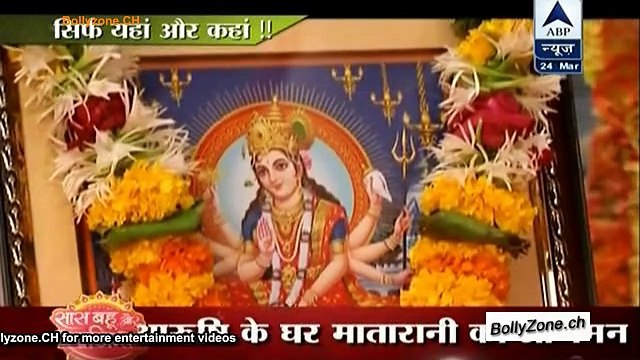Arushi Ke Ghar Matarani Ka Aagman!! - Satrangi Sasural - 24th March 2015