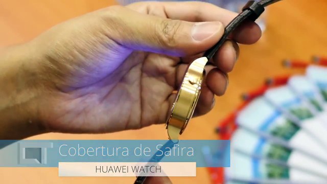 Huawei Watch - o relógio inteligente, bonito e elegante da chinesa