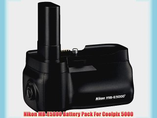 Nikon MB-E5000 Battery Pack For Coolpix 5000