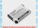 Fujifilm NP-48 Lithium Ion Rechargeable Batteries (White)