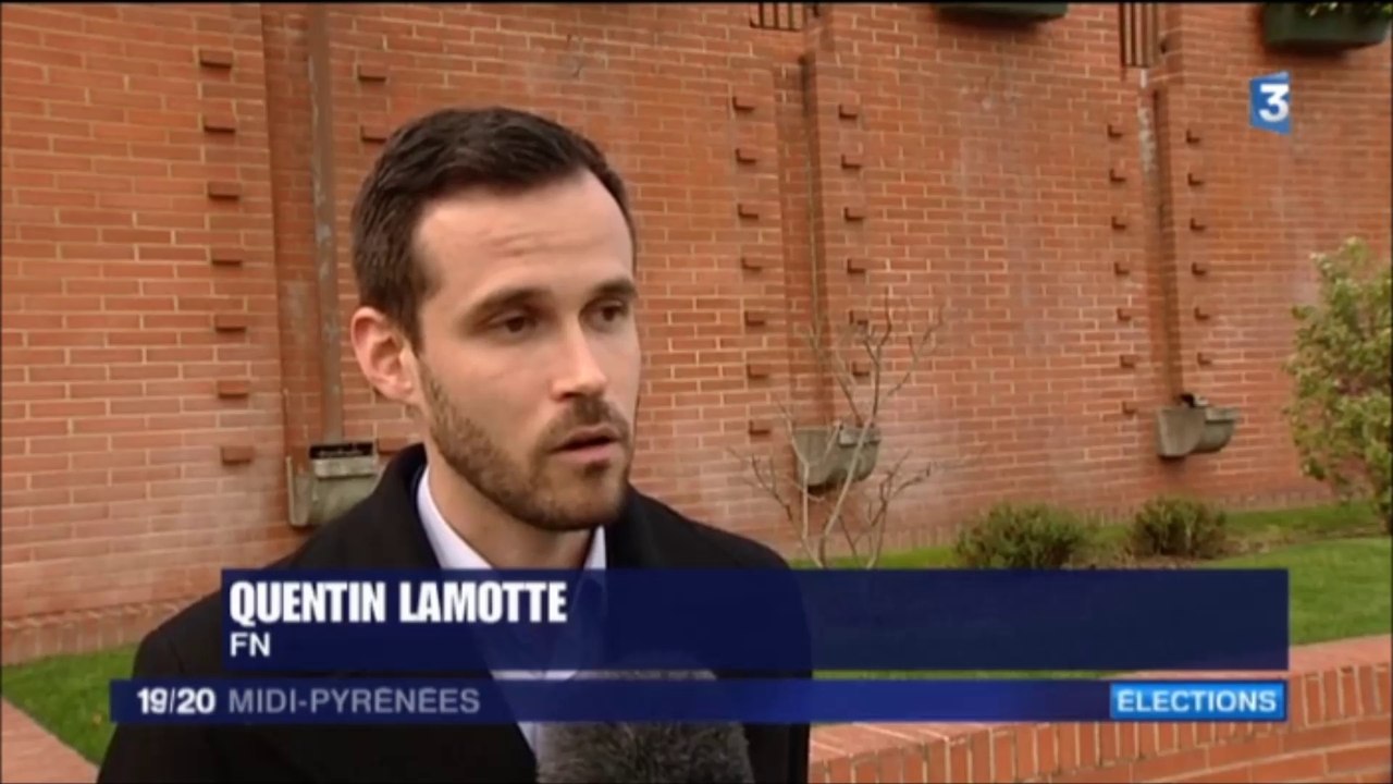 Départementales 2015 : Marie Dombes et Quentin Lamotte (FN) en tête à Muret