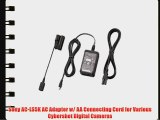 Sony AC-LS5K AC Adapter w/ AA Connecting Cord for Various Cybershot Digital Cameras