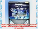 Hoya 49mm DMC PRO1 Digital Multi-Coated UV (Ultra Violet) Filter.