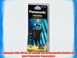 Panasonic CGA-DU21A/1B Lithium-ion Rechargeable Battery for most Panasonic Camcorders