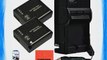 Pack of 2 DMW-BLG10 Batteries and Battery Charger for Panasonic Lumix DMC-GF6 DMC-GX7K DMC-LX100K