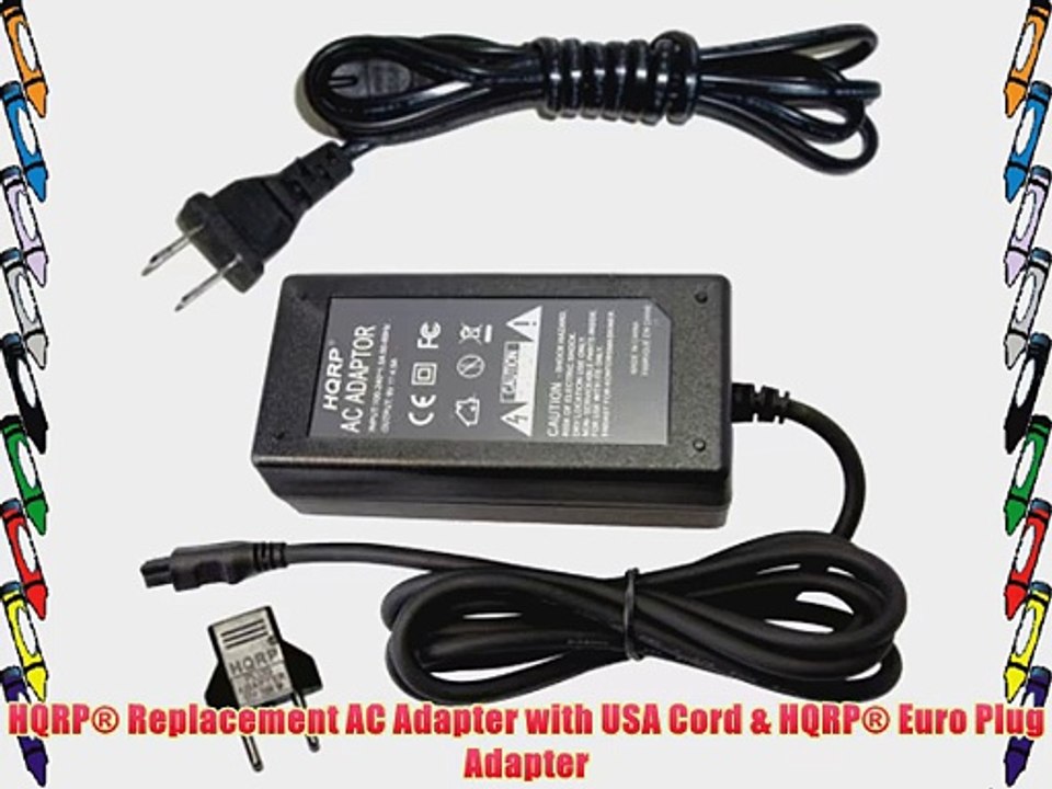 HQRP AC Adapter / Power Supply compatible with Nikon D50 D70 D70S D80 D90 Digital Camera with