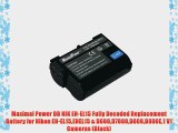 Maximal Power DB NIK EN-EL15 Fully Decoded Replacement Battery for Nikon EN-EL15ENEL15