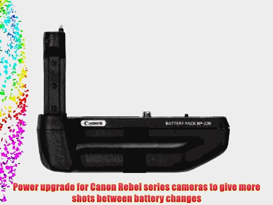 Canon BP220 AA Battery Pack for Canon EOS Rebel T2 Rebel Ti and Rebel