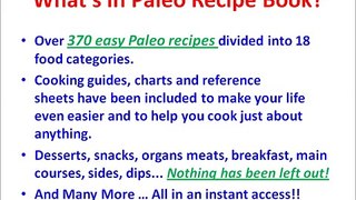 Paleo Recipe Book - Get Paleo Recipe Book + BONUS for Free !!!