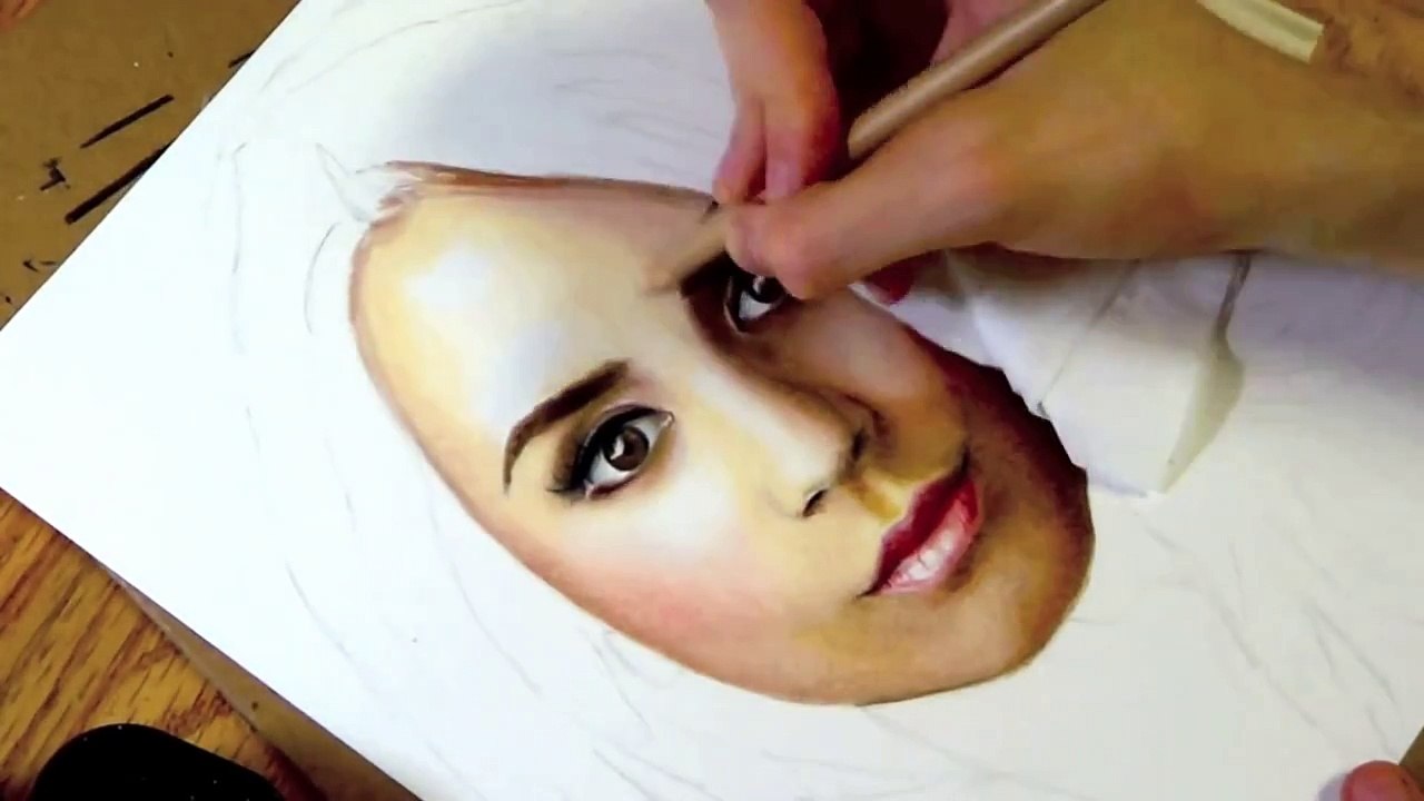 Drawing Troian Bellisario
