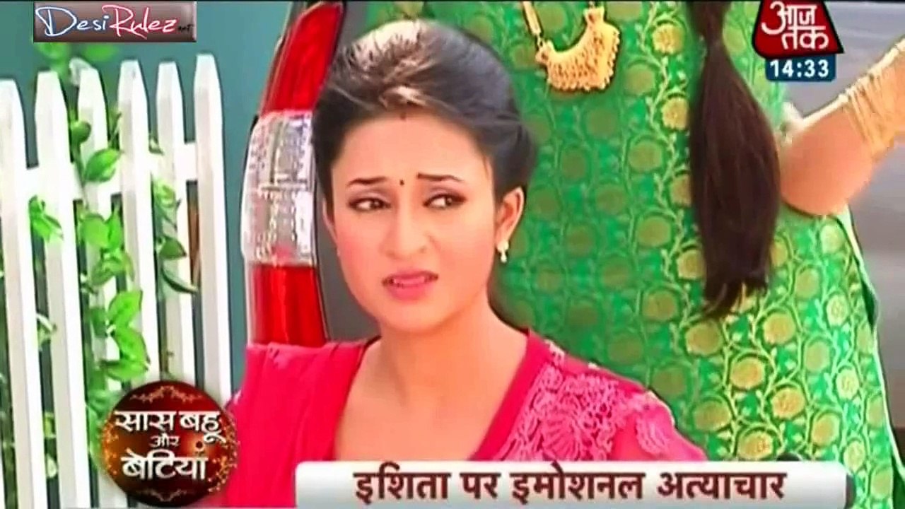 Isitha Par Emotional Atyachaar 'Yeh Hai Mohabbatein' 24th March 2015