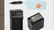 DSTE kit NP-FV100 Rechargeable Li-ion Battery   DC04 Charger for Sony DCR-SR15 SR21 SR68 SR88