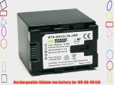 Wasabi Power Battery for JVC BN-VG138 and JVC Everio GZ-E10 GZ-E100 GZ-E200 GZ-E300 GZ-E505