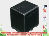 Panasonic HC-X900M Camcorder Battery Lithium-Ion 3900mAh - Replacement for Panasonic VW-VBN390