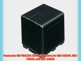 Panasonic VW-VBN260 2500mAh Battery for HDC-HS900 HDC-TM900 and HDC-SD800