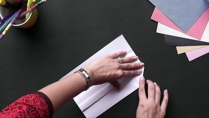 Learn to make a Envelope - Origami in Hindi