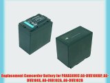 Replacement Camcorder Battery for PANASONIC AG-DVX100BP AG-DVX100E AG-DVX102A AG-DVX102B