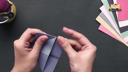 Make a Coin Purse - Origami in Hindi