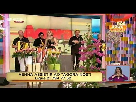 Augusto Canario no agora nos de rtp com o tema - o malhao do emigrante