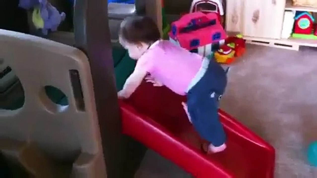 Baby twin daredevils