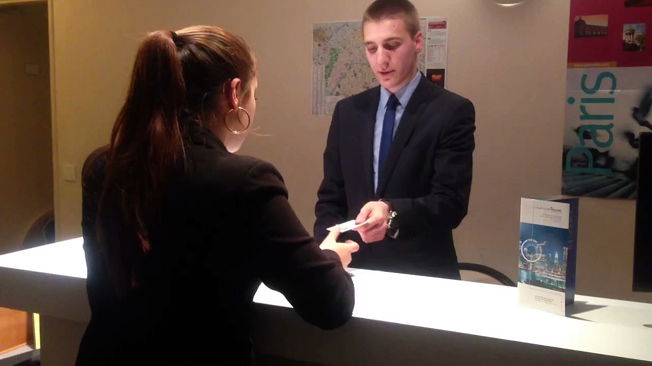 Check In reception