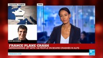 BREAKING NEWS - Germanwings plane crashes en route from Barcelona to Dusseldorf
