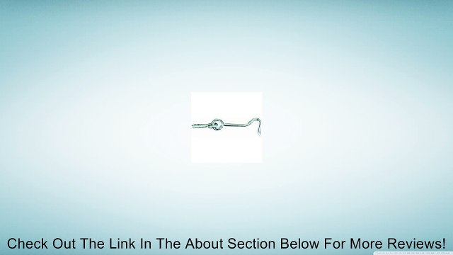 National Hardware V2002 2-1/2 Zinc Plated Safety Hook & Eye Review