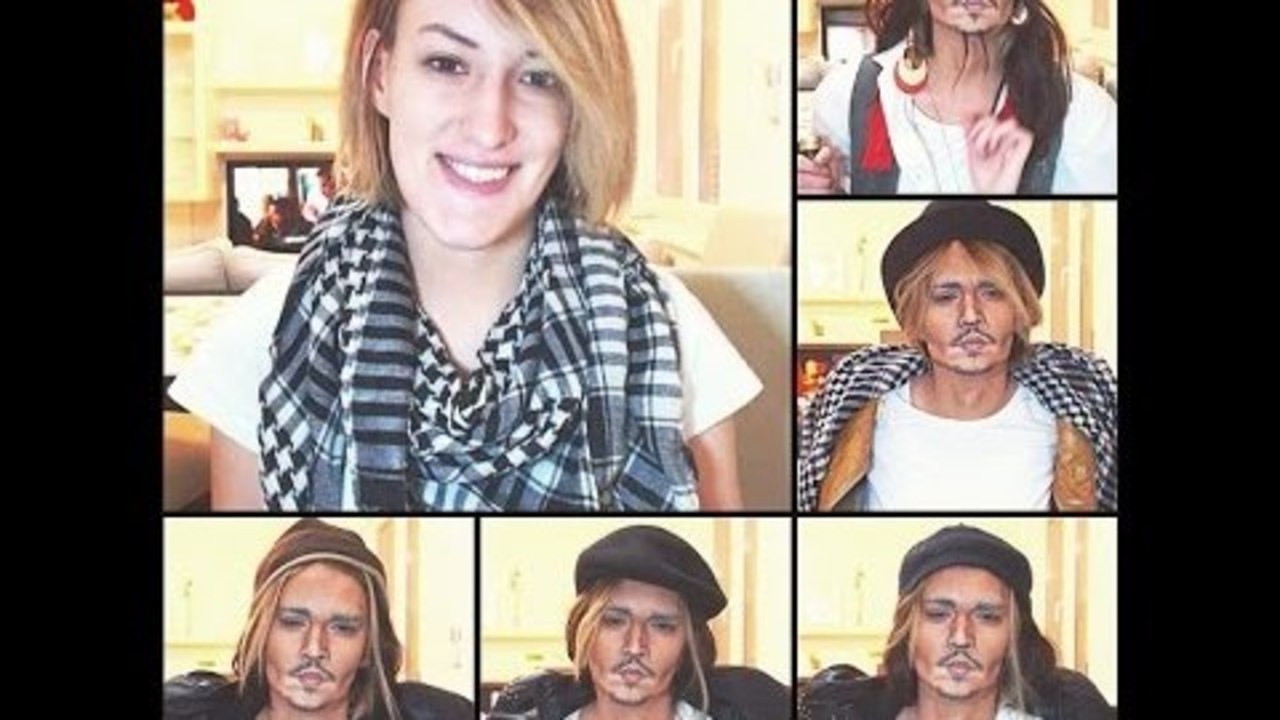 JOHNNY DEPP make up TRANSFORMATION!!!