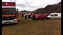 VIDEO - Les premiers secours s'organisent à Seyne-les-Alpes pour le crash de l'A320