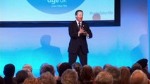 Cameron heckled at Age UK summit