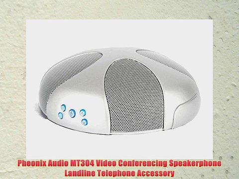 Pheonix Audio MT304 Video Conferencing Speakerphone Landline Telephone Accessory