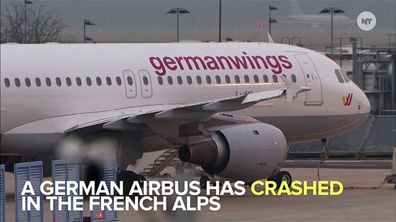 A Plane Carrying 150 People Has Crashed In The French Alps