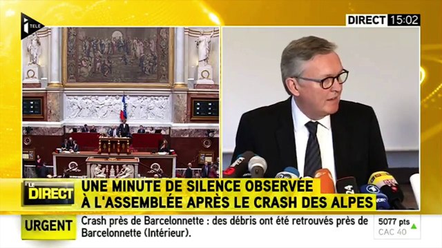 Crash d'un A320 près de Digne : conférence de presse de Germanwings (ITélé)