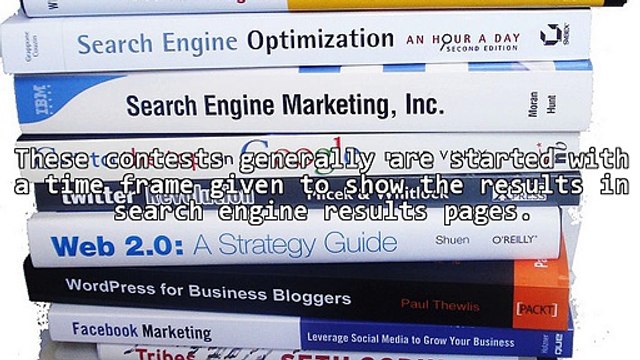 what are seo contests and how to rank better in SEO Contests.