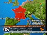 Vicepresidenta de España viaja a Francia tras accidente de avión