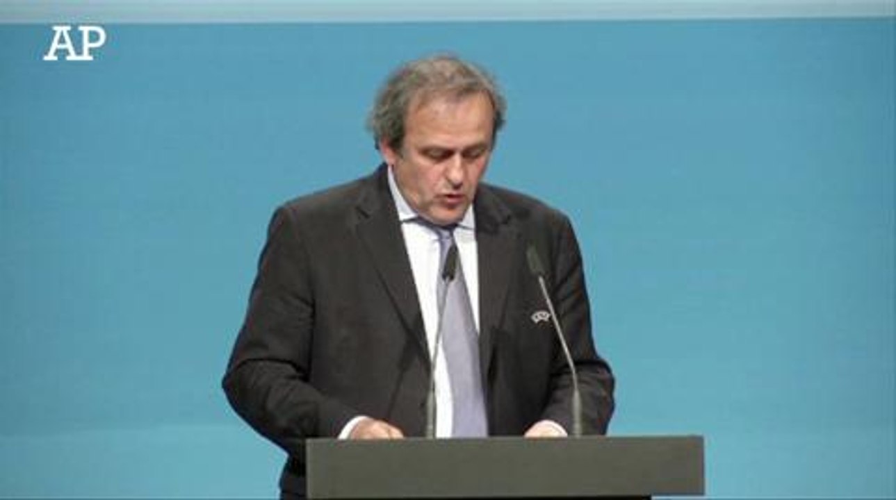 Réélu à la tête de l'UEFA, Michel Platini veut lutter contre les hooligans