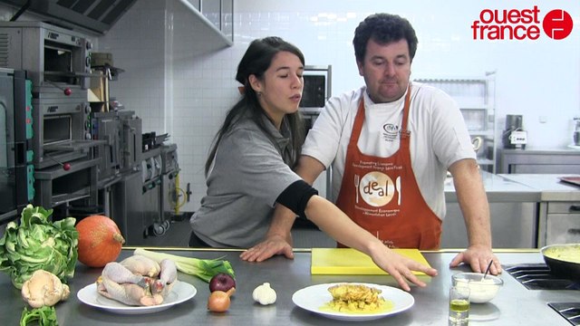 Recettes étudiantes: blanquette de volaille