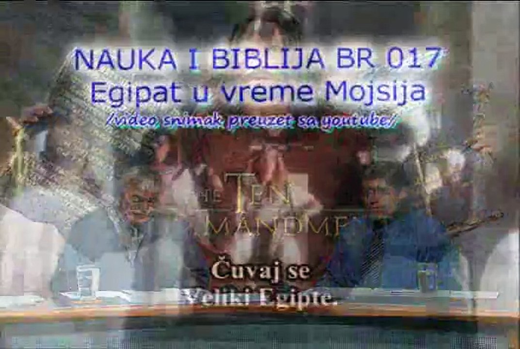 DJORDJE TARAKCIJA "©" NAUKA I BIBLIJA BR 17 - Egipat u vreme mojsija 16.01.2014