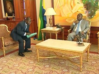 Audience accordée par le Chef de l'Etat au Président du CES