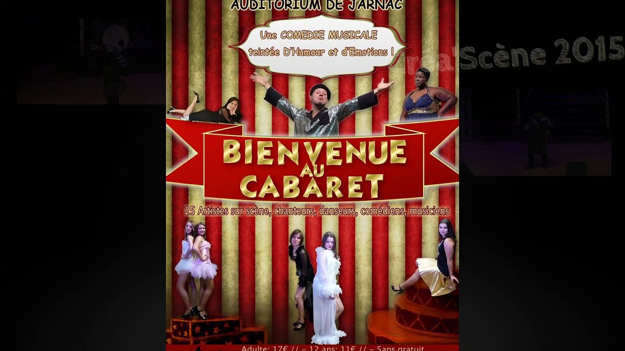 Créa'Scène cabaret 2015